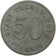 GERMAN NOTGELD 50 PFENNIG 1919 BUER #a005 0499 - Altri & Non Classificati