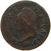 FRANCE CENTIME L AN 7 A #c065 0135 - 1 Centime