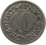 GERMANY NOTGELD 10 PFENNIG 1920 AACHEN #s001 0093 - Altri & Non Classificati