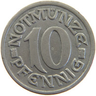 GERMANY NOTGELD 10 PFENNIG 1920 AACHEN #a068 0225 - Altri & Non Classificati