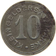 GERMANY NOTGELD 10 PFENNIG 1919 PIRMASENS #a038 1077 - Altri & Non Classificati