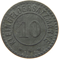 GERMANY NOTGELD 10 PFENNIG 1919 FULDA #s071 0423 - Altri & Non Classificati