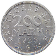 GERMANY WEIMAR 200 MARK 1923 G #a070 0635 - 200 & 500 Mark