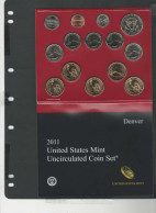 USA -  2 Blisters 28 Pièces Mint Uncirculated Série 2011 - Mint Sets