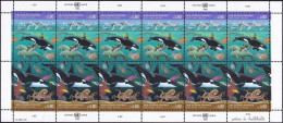 UNO GENF 1992 Mi-Nr. 213/14 Kleinbogen ** MNH - Blokken & Velletjes