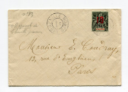 !!! GABON, LETTRE DE LIBREVILLE DE 1914 POUR PARIS - Covers & Documents