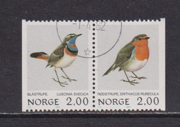 NORWAY - 1982 Birds  Booklet Pair  Used As Scan - Usados