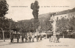 07 Ardèche LE TEIL Place Des Sablons - Le Teil