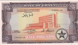 Ghana, 5 Pounds, 1962 P-3 UNC - Ghana