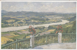 D7135) MARIA TAFERL - Terrasse Des Hotels KAISERHOF Mit Ausblick Auf Alpenkette - Otto Stoitzner - Maria Taferl