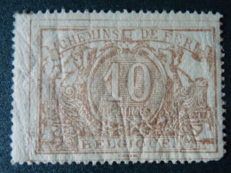 BELGIUM :   1886  - CHEMINS DE FER - CF7 ** -  COTE : 195,00€ - Ungebraucht