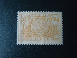 BELGIUM :   1886  - CHEMINS DE FER - CF  14  * -  COTE : (420,00€) Mais Pas La Bonne Dentelure Faux - Mint