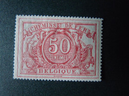 BELGIUM :   1886  - CHEMINS DE FER - CF  11  * -  COTE : 130,00€ Bonne Dentelure - Mint