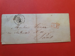 Cad De Versailles Sur Lettre Avec Texte Pour Paris En PP En 1842 - Réf 2668 - 1801-1848: Précurseurs XIX