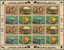 UNO GENF 1994 Mi-Nr. 245/48 Kleinbogen ** MNH - Blocks & Sheetlets