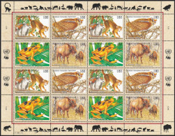 UNO GENF 1995 Mi-Nr. 263/66 Kleinbogen ** MNH - Blocchi & Foglietti