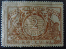 BELGIUM :   1895  - CHEMINS DE FER - CF  27 * -  COTE : 430,00€ - Neufs