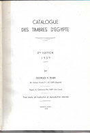 (LIV) CATALOGUE DES TIMBRES D'EGYPTE – GEORGES ZEHERI - 1939 - Francia