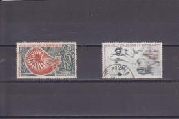 NOUVELLE CALEDONIE - O / FINE CANCELLED - 1962 - NAUTILUS , DIVING -  Yv. PA 68,69 -  Mi. 381, 383 - Usati