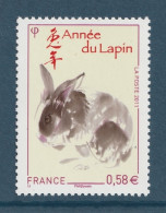 FRANCE 2011 Chinese New Year / Year Of The Rabbit: Single Stamp UM/MNH - Neufs