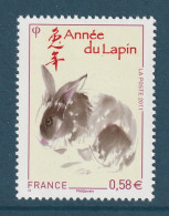 FRANCE 2011 Chinese New Year / Year Of The Rabbit: Single Stamp UM/MNH - Neufs