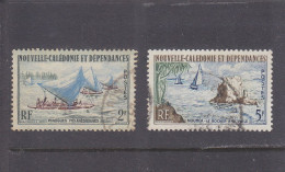 NOUVELLE CALEDONIE - O / FINE CANCELLED - 1962 - SAILING BOATS - Yv. 302, 304 - Mi. 378, 380 - Gebruikt
