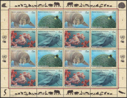 UNO GENF 2008 Mi-Nr. 588/91 Kleinbogen ** MNH - Blocks & Kleinbögen