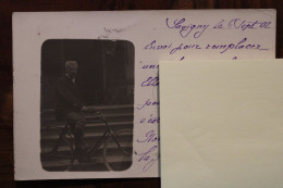 Carte Photo 1902 Homme En Vélo Bicyclette  Tirage Print Vintage L'Arbresle Pour Crémieu - Altri & Non Classificati