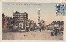 Melbourne - Flinders Street Towards New Railway Station - Melbourne