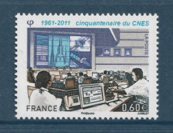 FRANCE 2011 CNES (Centre National D’Études Spatiales): Single Stamp UM/MNH - Neufs