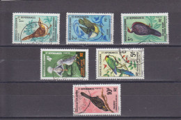 NOUVELLE CALEDONIE - O / FINE CANCELLED - 1967 / 1968 - BIRDS - Yv. 345/50 - Mi. 448/53 - Usati