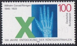 100. Jahre Entdeckung Der Rontgenstrahlen- 1995 - Médecine