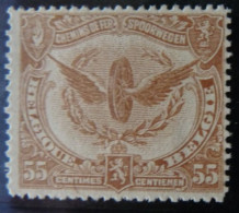 BELGIUM :   1915  - CHEMINS DE FER - CF  66 * - - Postfris