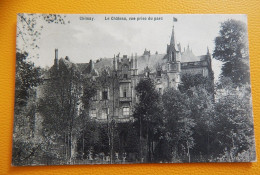 CHIMAY  -   Le Château , Vue Prise Du Parc  -  1908 - Chimay