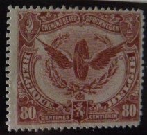 BELGIUM :   1915  - CHEMINS DE FER - CF  69 * - - Mint