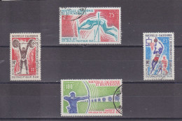 NOUVELLE CALEDONIE - O / FINE CANCELLED - 1971 - SOUTH PACIFIC GAMES - Yv. 375/6, PA 122/3 - Mi. 503/6 - Gebruikt