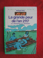 BIBLIOTHEQUE VERTE - LES CONQUERANTS DE L'IMPOSSIBLE - LA GRANDE PEUR DE L'AN 2117 - Philippe EBLY - Bibliothèque Verte