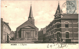 CPA Carte Postale Belgique Wasmes L'église 1904  VM73317ok - Colfontaine