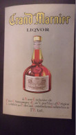 Cherry - Cognac - Grand Marnier -   FINE CHAMPAGNE VOYAGEE 1946 - Advertising
