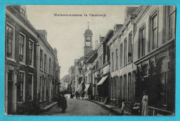 * Harderwijk (Gelderland - Nederland) * (Uitg W. Wielenga) Wolleweversstraat, Straatzicht, TOP, Kriegsgefangenen Sendung - Harderwijk