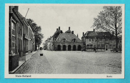 * Sluis (Zeeland - Nederland) * (Uitg J.B. Van Damme) Markt, Grand'Place, Kiosk, Kiosque, Old, Rare, Straatzicht - Sluis