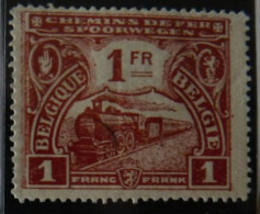 BELGIUM :   1920 - CHEMINS DE FER - CF  115  * - Ungebraucht