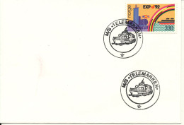 Norway Cover With Special Ship Postmark M/S TELEMARKEN - Briefe U. Dokumente