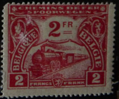 BELGIUM :   1920 - CHEMINS DE FER - CF  120  * COTE: 72€ - Postfris