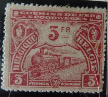 BELGIUM :   1920 - CHEMINS DE FER - CF  121  * - COTE: 72€ - Ungebraucht