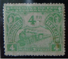 BELGIUM :   1920 - CHEMINS DE FER - CF  122  * - COTE: 72€ - Ungebraucht