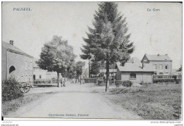 Julot1939 .... PALISEUL ..-- La GARE , TRAIN En Gare . Vers DISON ( Melle Maria PLASSON ) . - Paliseul