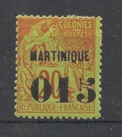 MARTINIQUE - 1888-91 - N°YT. 6 - Type Alphée Dubois 015 Sur 20c Brique - Neuf * / MH VF - Neufs