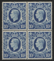 Großbritannien 1942 - Mi-Nr. 229 ** - MNH - Viererblock - George VI - Ungebraucht