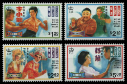 Hongkong 1995 - Mi-Nr. 753-756 ** - MNH - Schauspieler / Actors - Nuevos